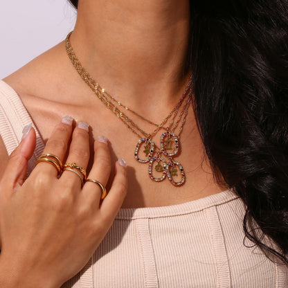 Collier De Pierres Précieuses Du Zodiaque Colette