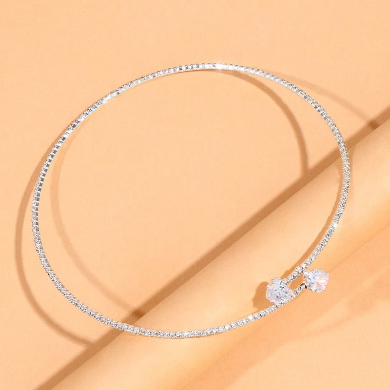 Collier Crystal | Or