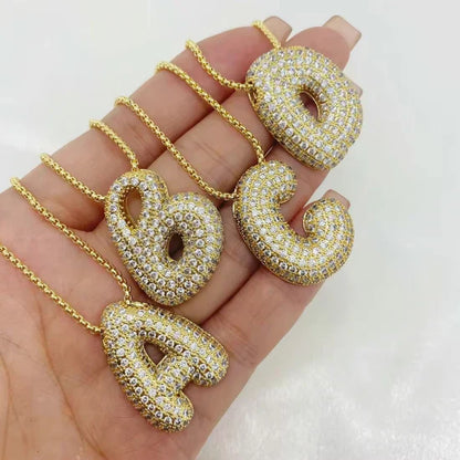Bulle | Collier Initial En Diamant