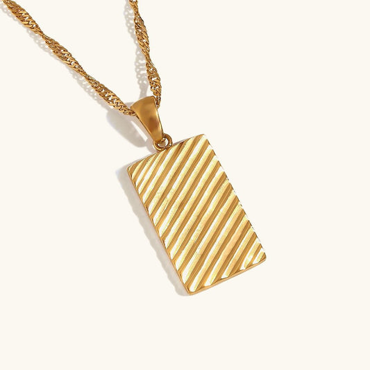 Collier Dahlia En Or