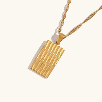 Collier Dahlia En Or