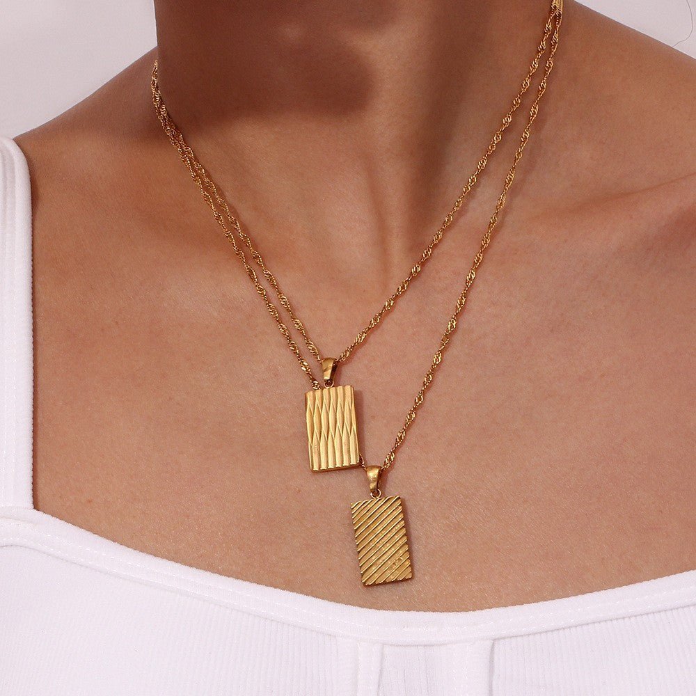 Collier Dahlia En Or