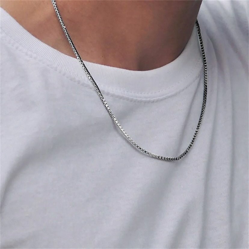 Collier En Chaîne En Boîte Danica En Or