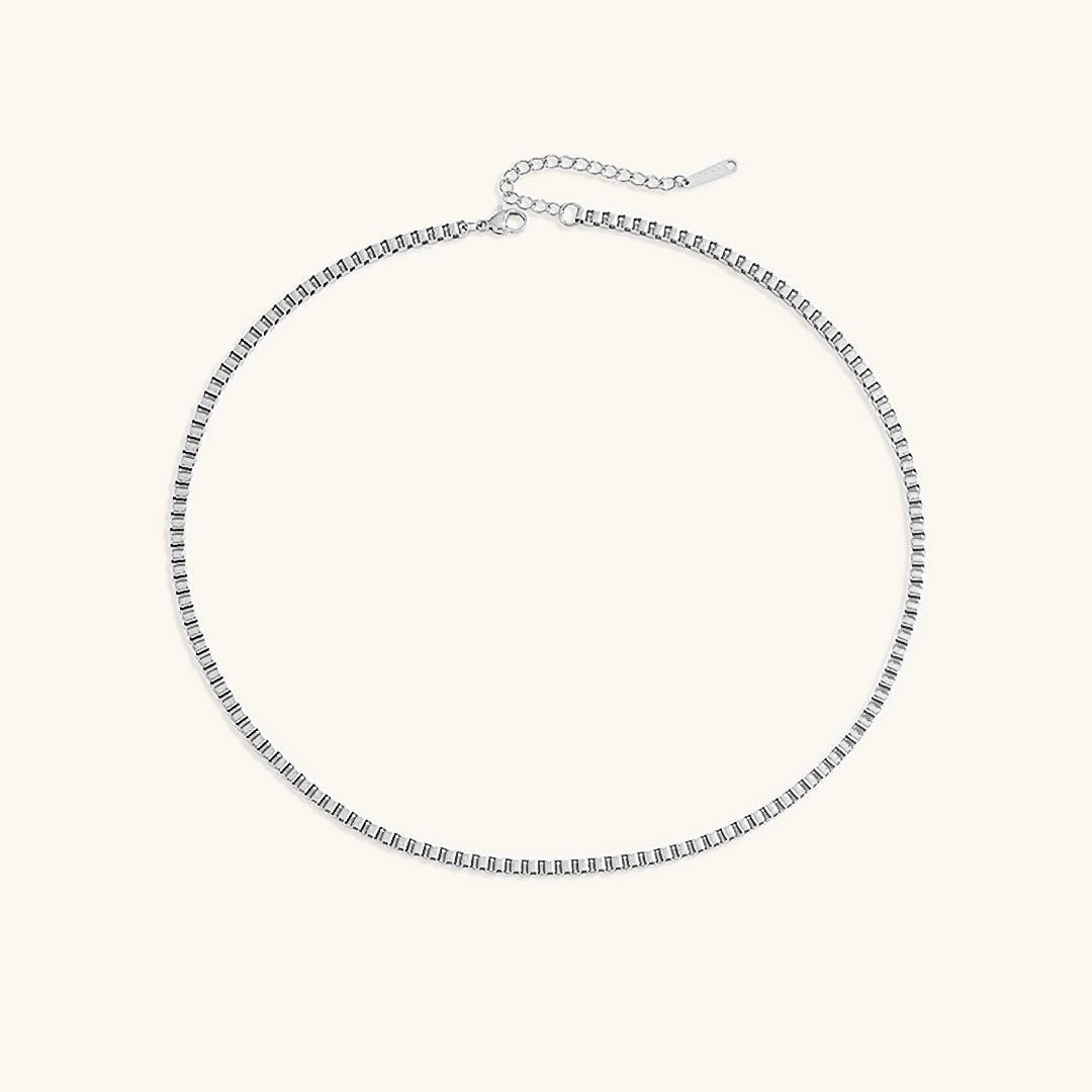 Collier En Chaîne En Boîte Danica En Or