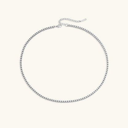 Collier En Chaîne En Boîte Danica En Or