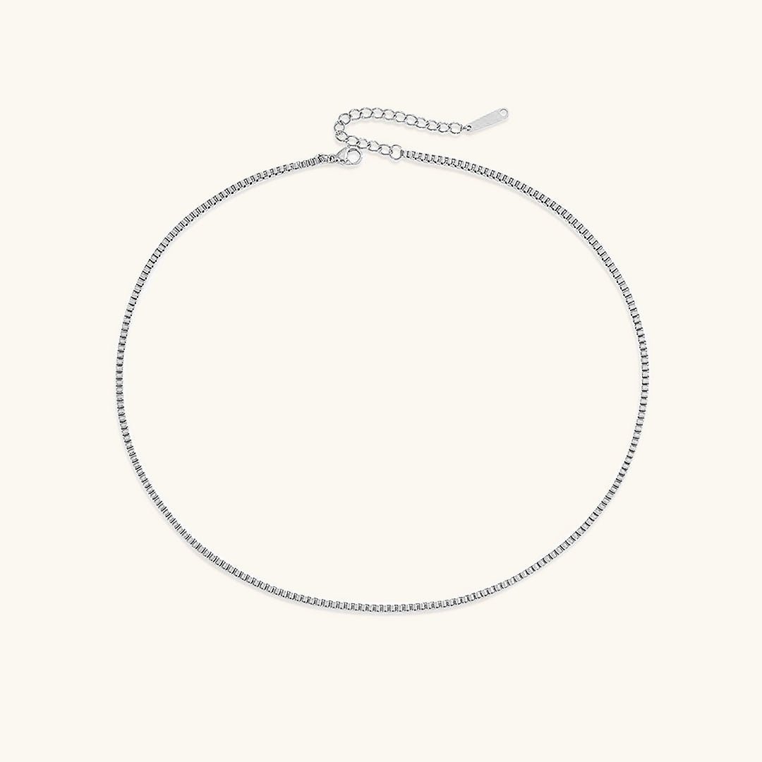 Collier En Chaîne En Boîte Danica En Or