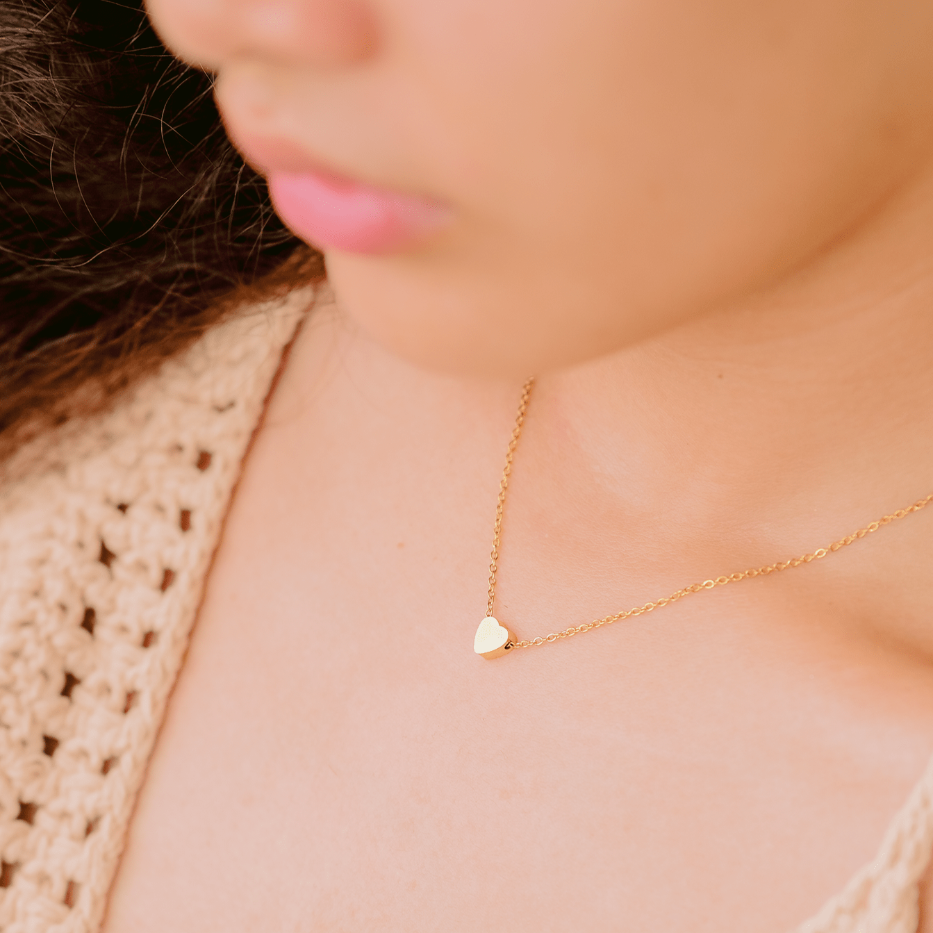 Collier En Chaîne En Or Daphne