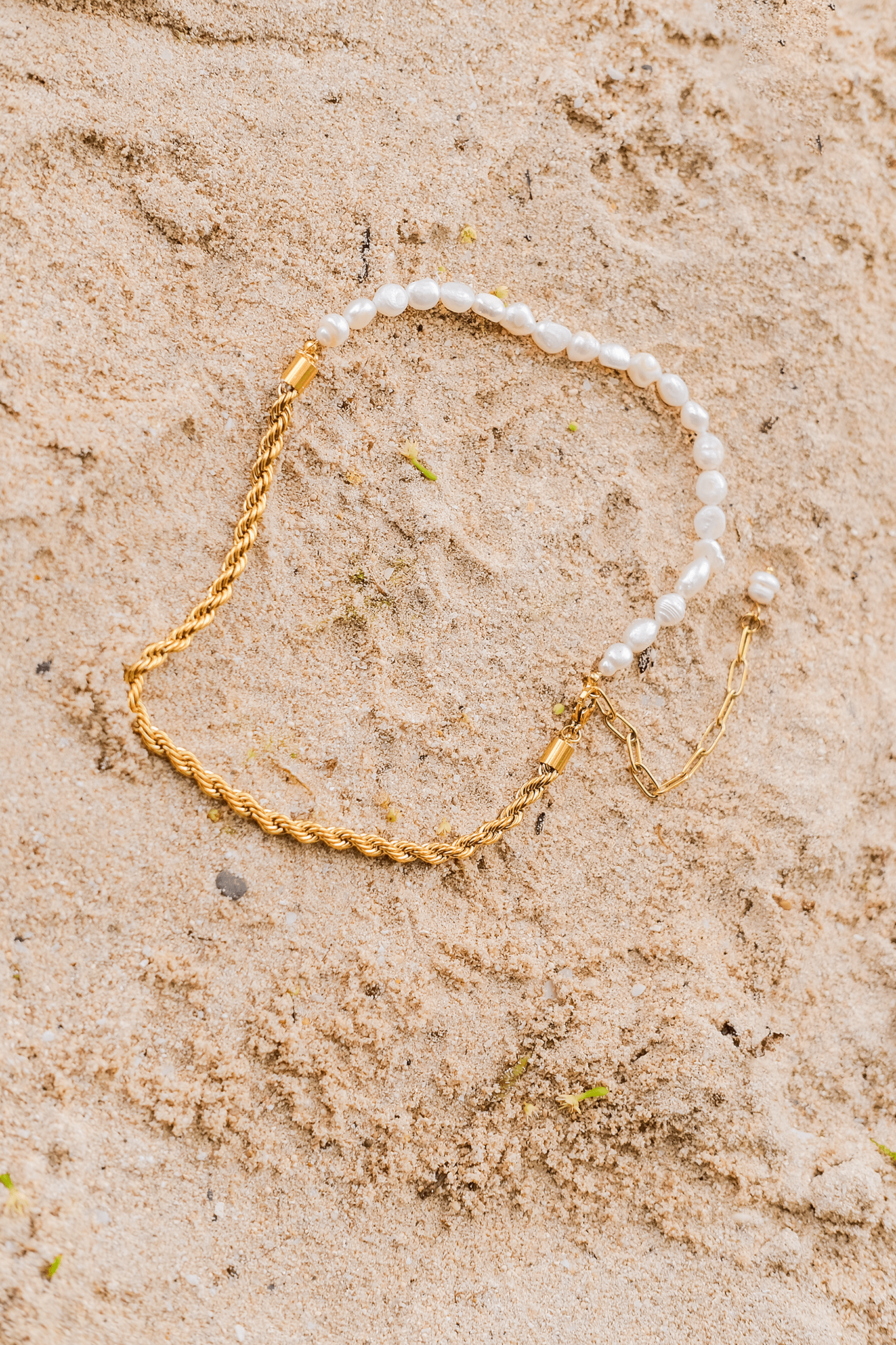 Collier en Perles d'Or Dualia