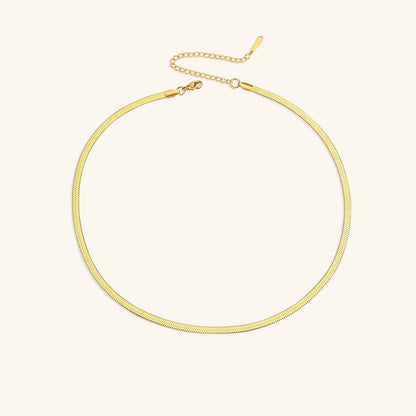 Collier Herringbone En Or Elizabeth