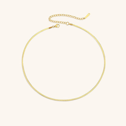 Collier Herringbone En Or Elizabeth