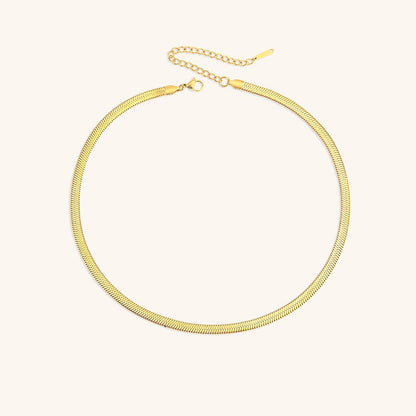 Collier Herringbone En Or Elizabeth