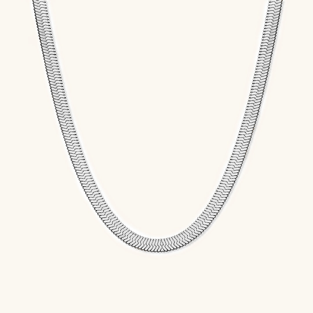 Collier en Or Élyséen en Chevron