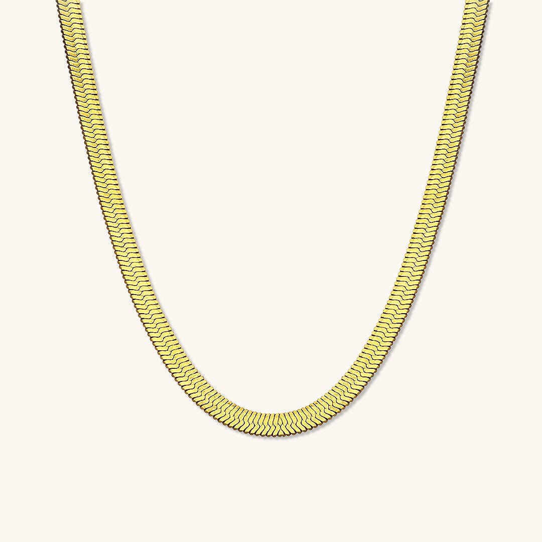 Collier en Or Élyséen en Chevron