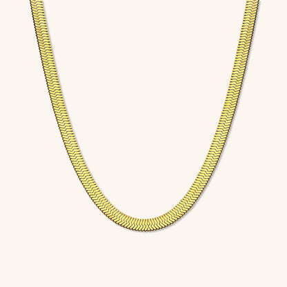 Collier en Or Élyséen en Chevron