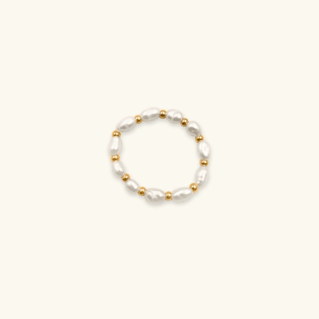 Bague en Perles des Fidji