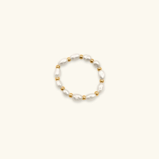 Bague en Perles des Fidji