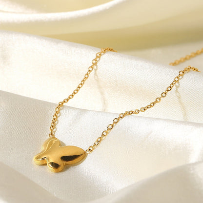 Collier en Nacre Flutterby