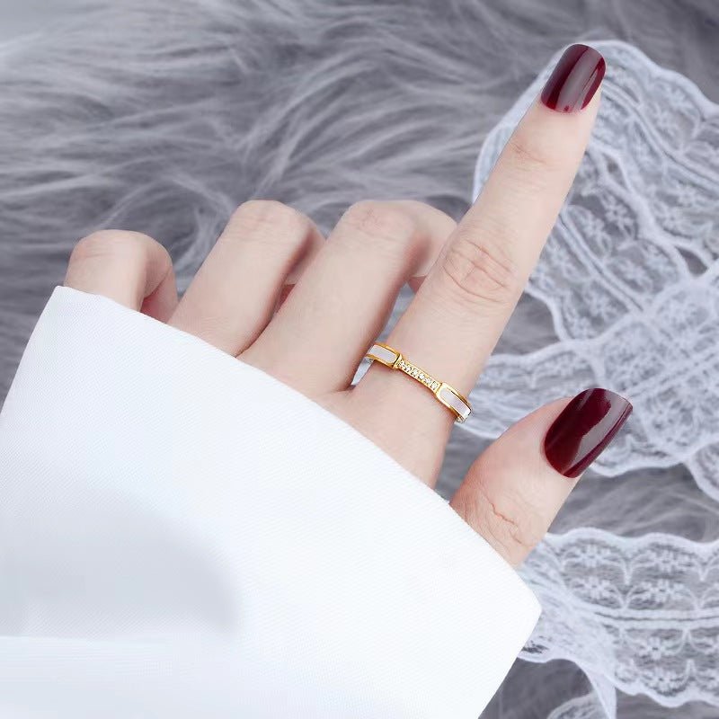 Bague en Or Simulant Diamant Gabrielle
