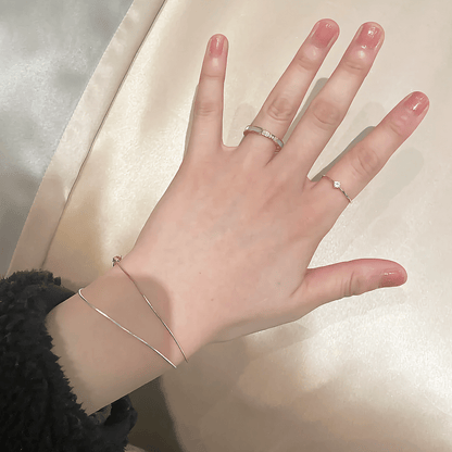 Bague en Or Simulant Diamant Gabrielle