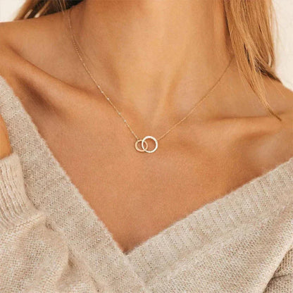 Collier en Créoles Dorées Isabelle