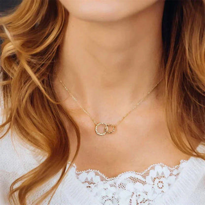Collier en Créoles Dorées Isabelle
