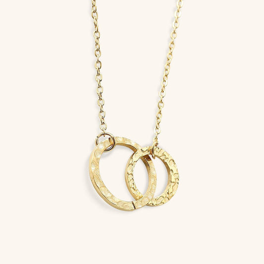 Collier en Créoles Dorées Isabelle