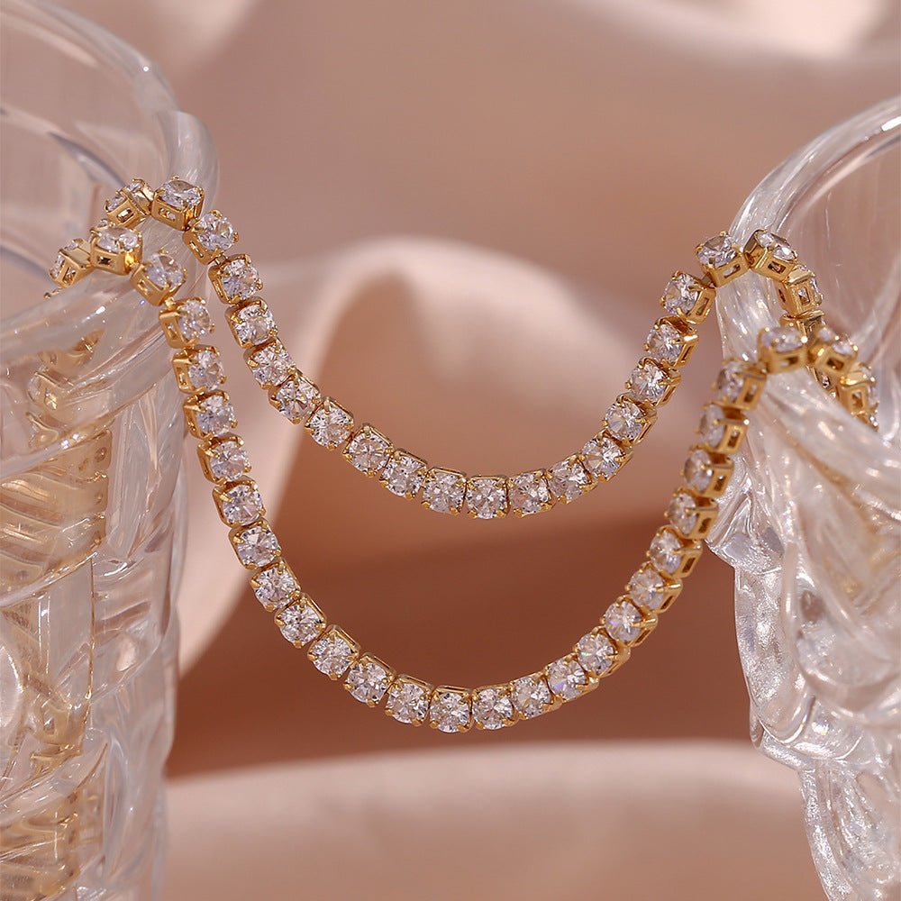 Collier de Tennis Isolde en Diamants
