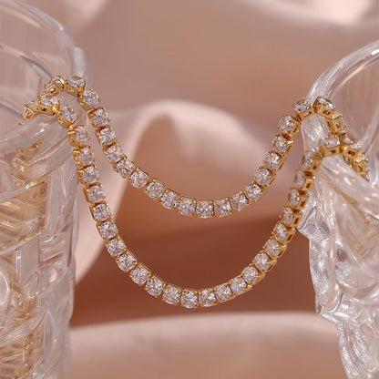 Collier de Tennis Isolde en Diamants