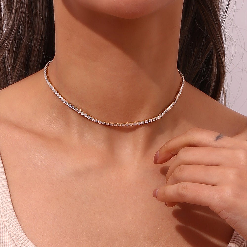Collier de Tennis Isolde en Diamants