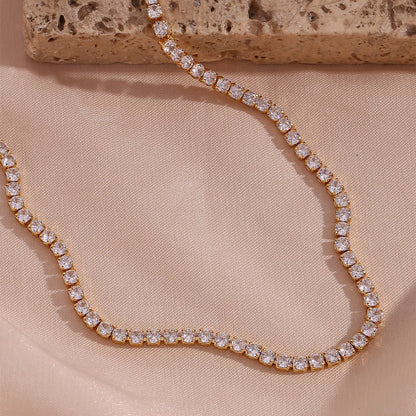 Collier de Tennis Isolde en Diamants