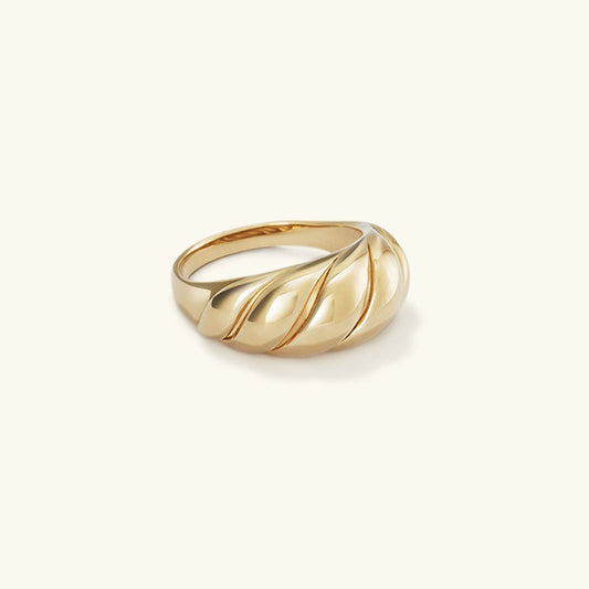 Bague Croissant en Or Lorelei