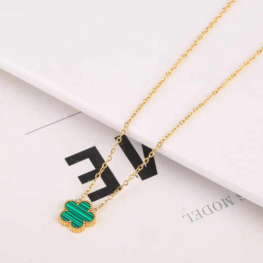 Trèfle | Collier – Vert