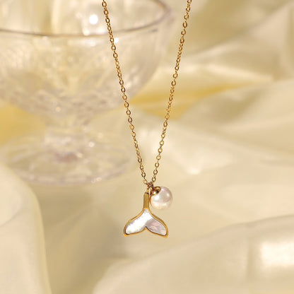 Collier en Perles d'Eau Douce Sirène