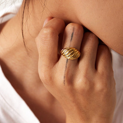 Bague Croissant Mia en Or