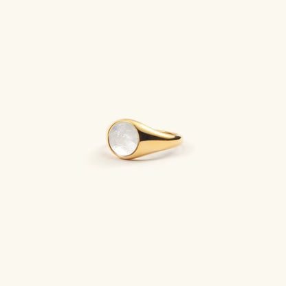 Bague en Or avec Nacre