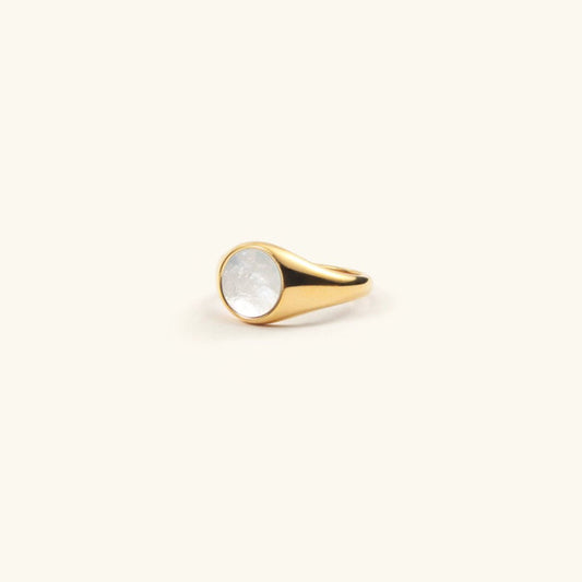 Bague en Or avec Nacre