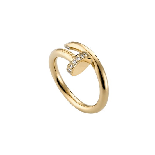 Bague Laura avec Diamant Reflet Doré