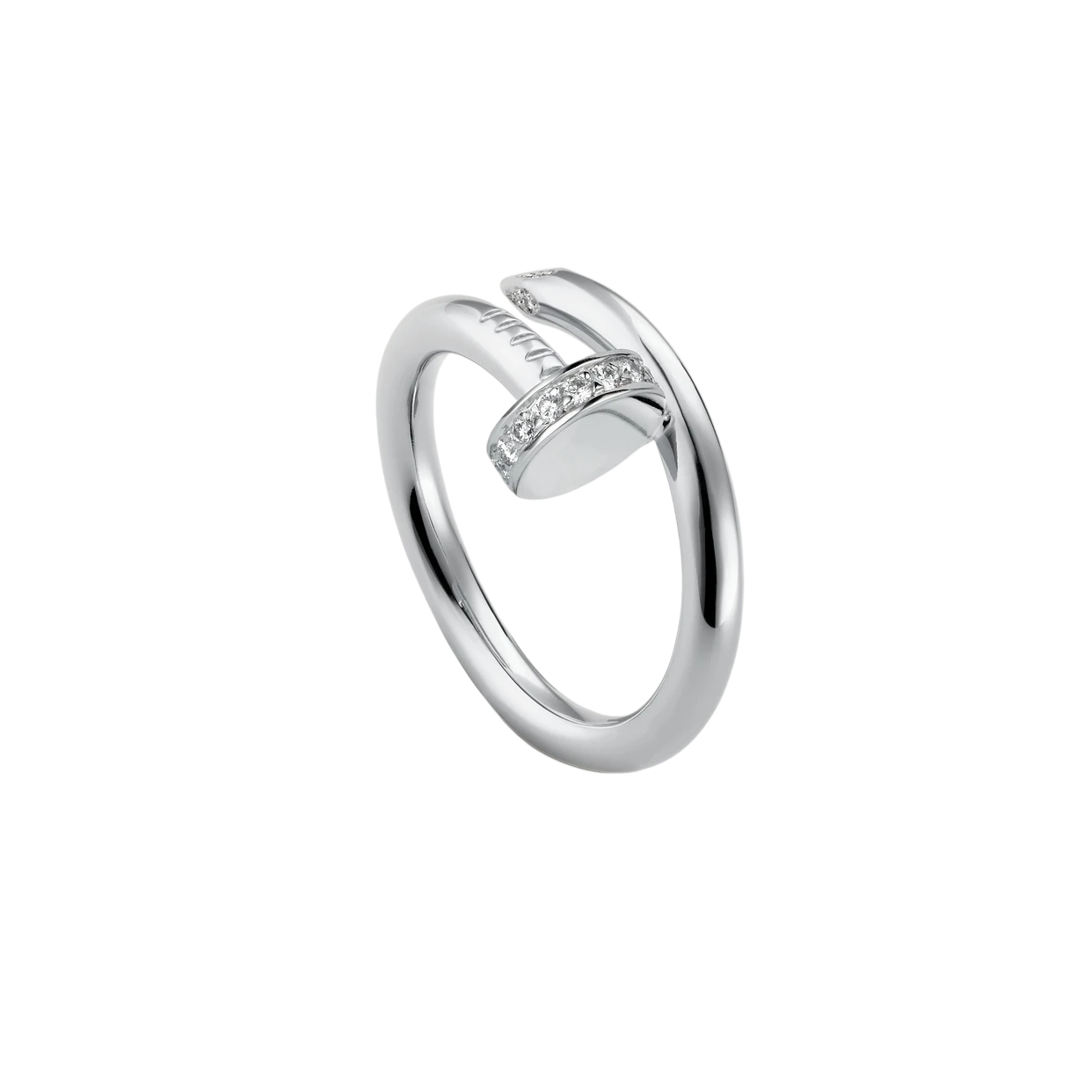 Chiara - Bague Lyster en Argent avec Diamant