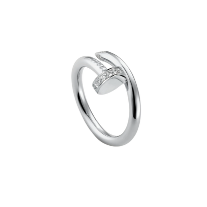 Chiara - Bague Lyster en Argent avec Diamant