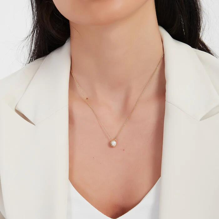 Collier en Perles d'Eau Douce Nancy