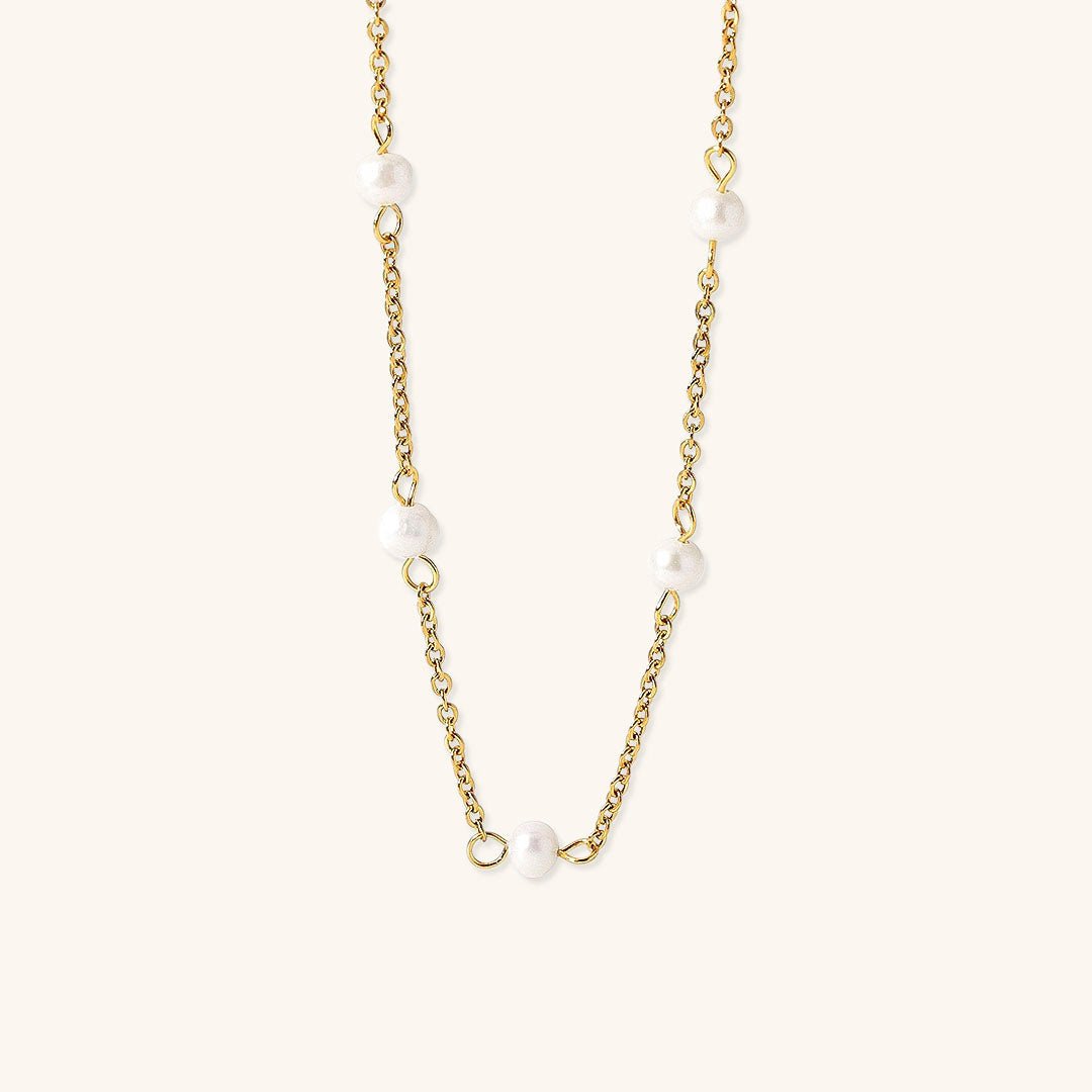 Collier en Perles Dorées Nora