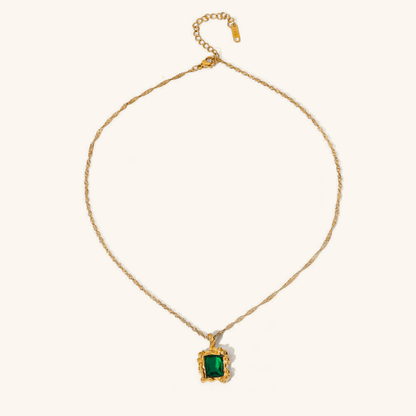 Collier Émeraude Priscilla