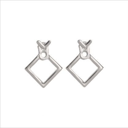 Carré | Boucles D'oreilles Carré D'exception