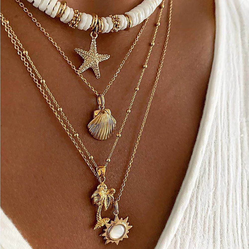 Collier De Plage Rétro Sea