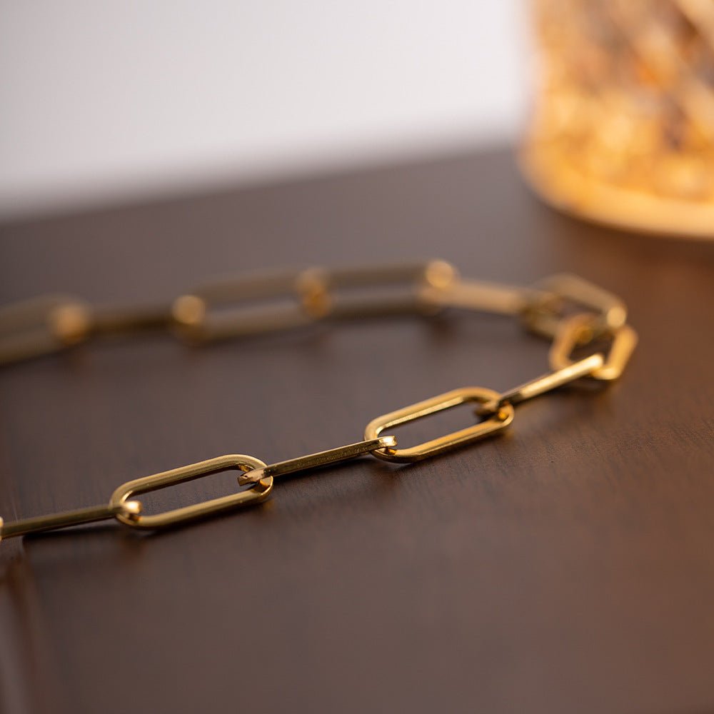 Collier Chaîne En Papier Clip Ria