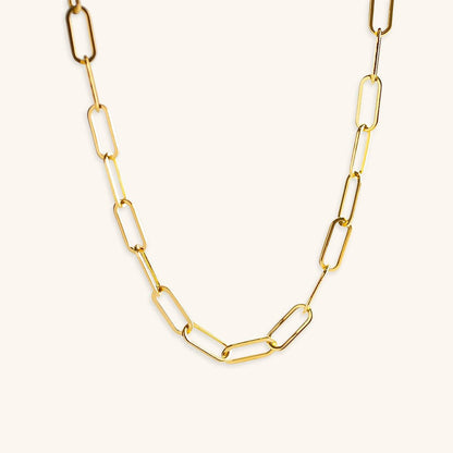 Collier Chaîne En Papier Clip Ria