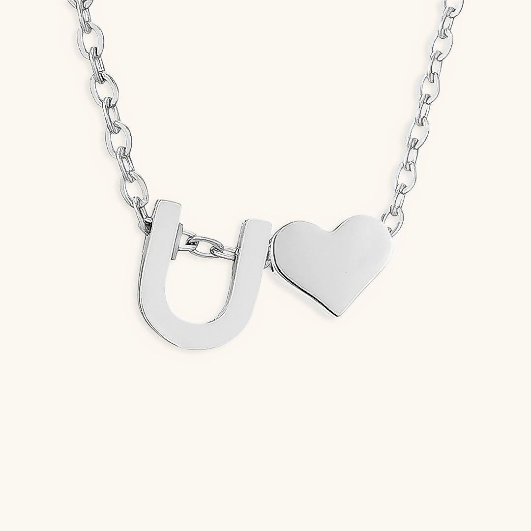 Collier En Or Avec Lettre Initiale Ria
