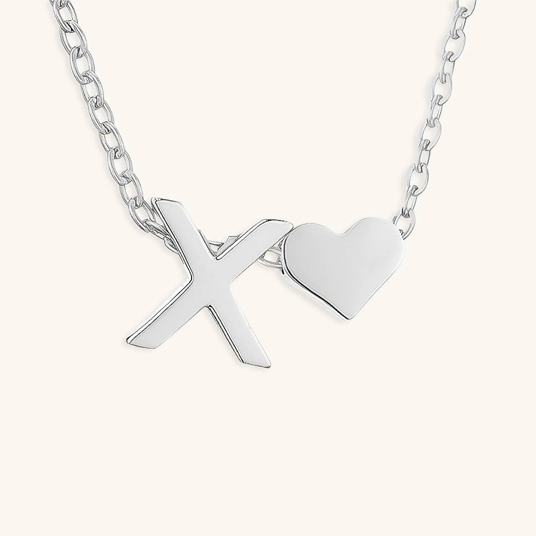 Collier En Or Avec Lettre Initiale Ria