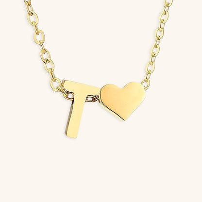 Collier En Or Avec Lettre Initiale Ria