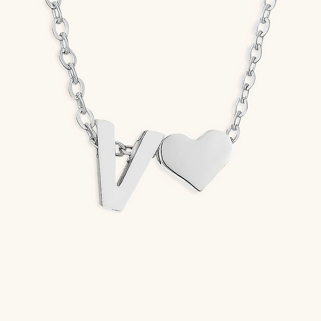 Collier En Or Avec Lettre Initiale Ria